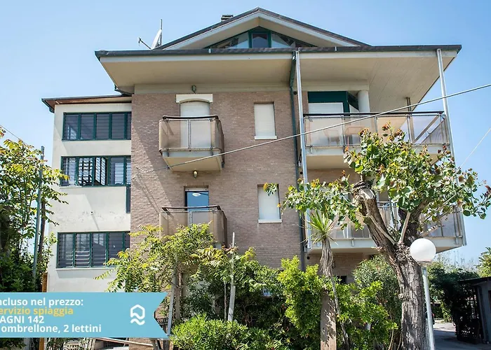 Se007 - Senigallia, Bilocale Sul Mare Con Apartament